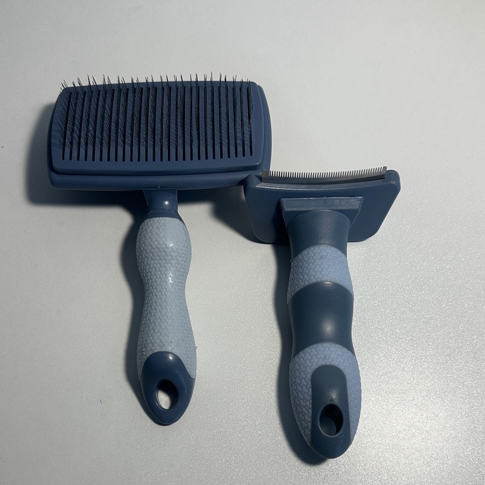 Men's Grooming Brush Set - Blue